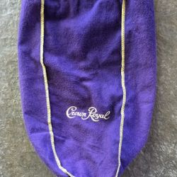 9" Crown Royal Bag
