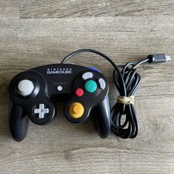 Black Nintendo GameCube Controller 