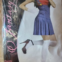 Very Cute Female Mario Plumber Costume 