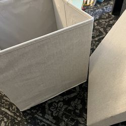 Storage Box, Grey, Collapsible 