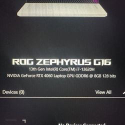 Asus Rog Zephyrus G16