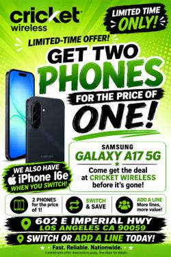 Galaxy a17 FREE