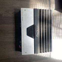 Alpine Mono Power Amplifier