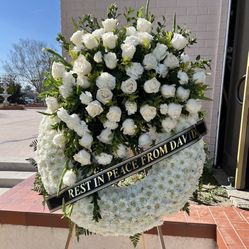 Funeral Wreath, Corona Funeral 