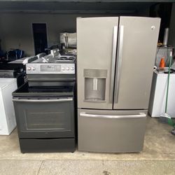 GE Refrigerator Range 