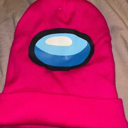 Among US Beanie pink