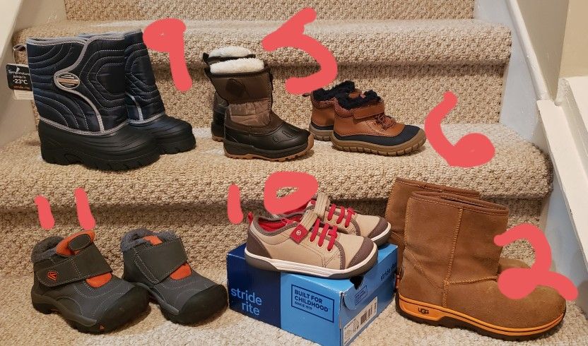 Winter Boys Boots Shoes Toddler Snow