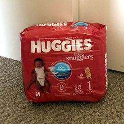 Huggies Little Snugglers Size 1 Diapers