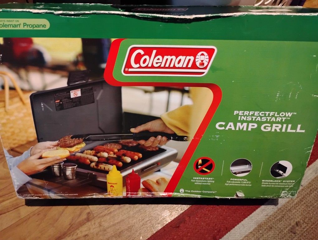 BRAND NEW COLEMAN GRILL !!!