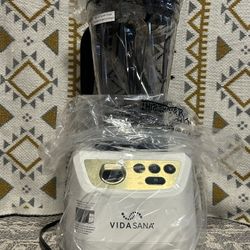 Princess House: Licuadora Blanca con dorado