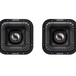 BRAND NEW 2 POWERFUL KICKER SOLO X 8” SUBWOOFERS 