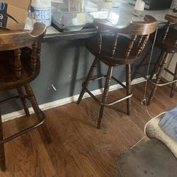 Set Of 3 Bar Stools