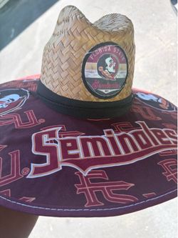 FSU straw hat