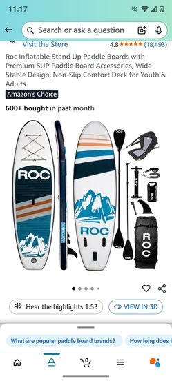 10' 32" roc paddleboard