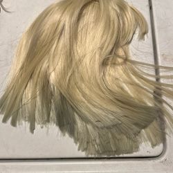 Short Blonde Wig 