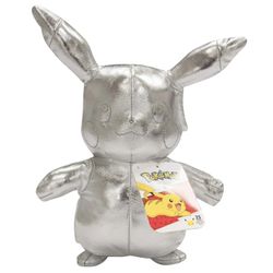 RARE Platinum Pikachu Plushie