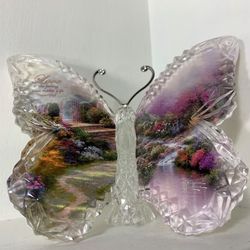 Thomas Kinkade LOVE Butterfly 