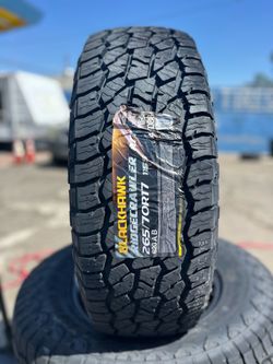 265-70 R17 a/t blackhawk brand new tires🛞