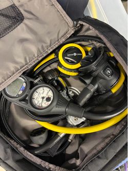Dive regulator octo and computer