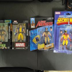 Marvel legends Wolverine Lot