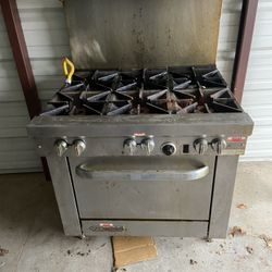 Large Commercial Stove