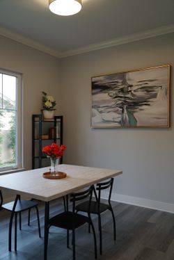 Ikea - Dining Table Granite Style Wood