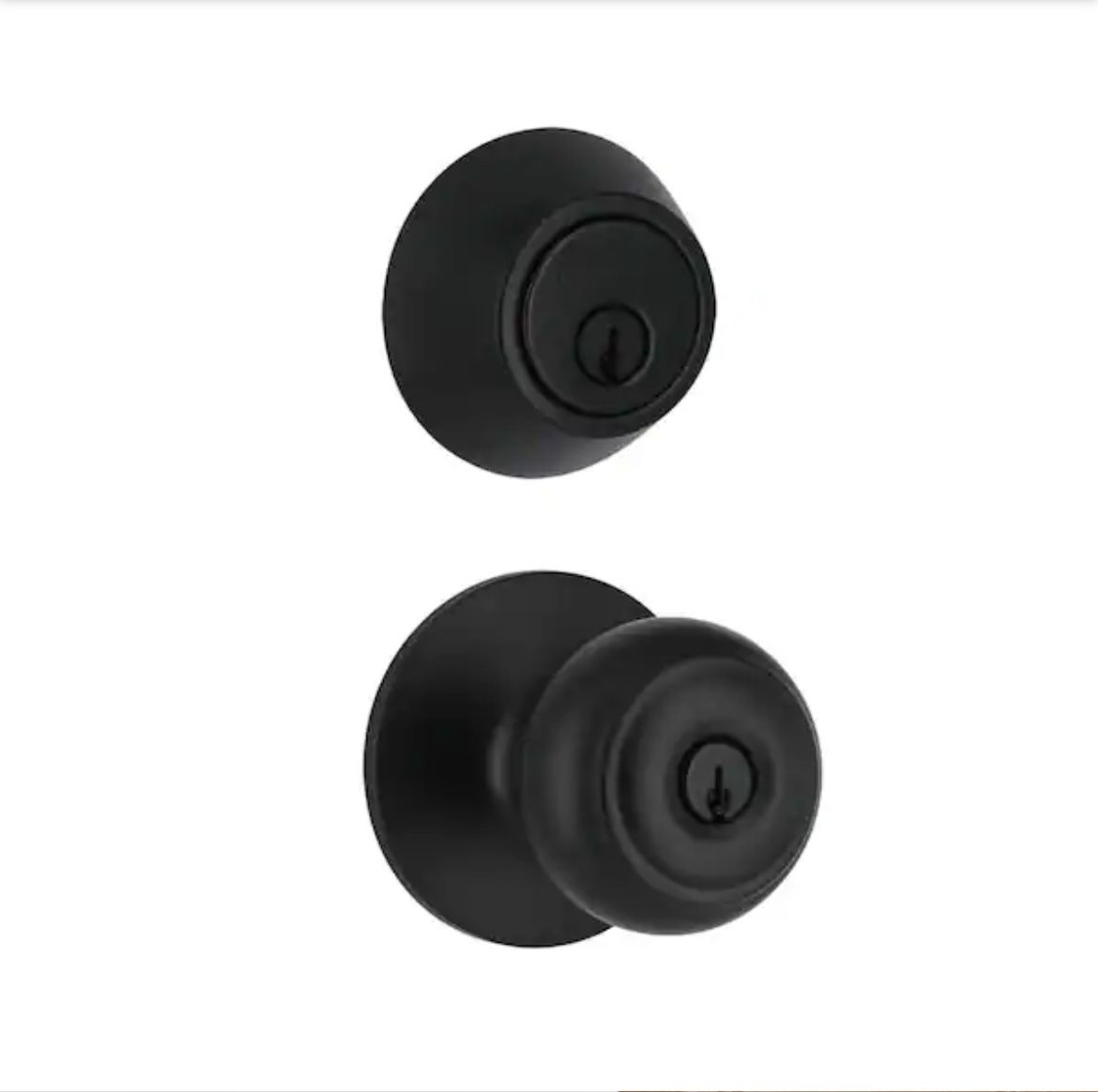 Defiant Hartford Matte Black Single Cylinder Combo Pack