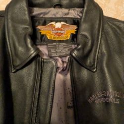 Harley Davidson Leather Jacket Vintage