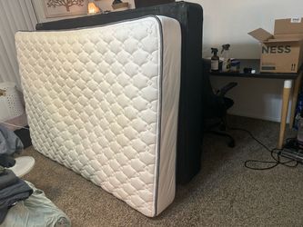 Free full size mattress and box spring