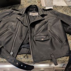 Vintage Open Road Biker Jacket.