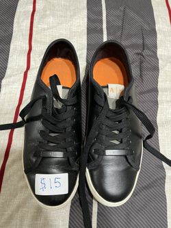 A|X Armani Exchange Black Sneakers – Men’s