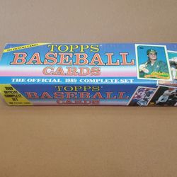 1989 TOPPS Baseball Card Complete Set