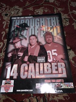 Fliers and 14 caliber poster