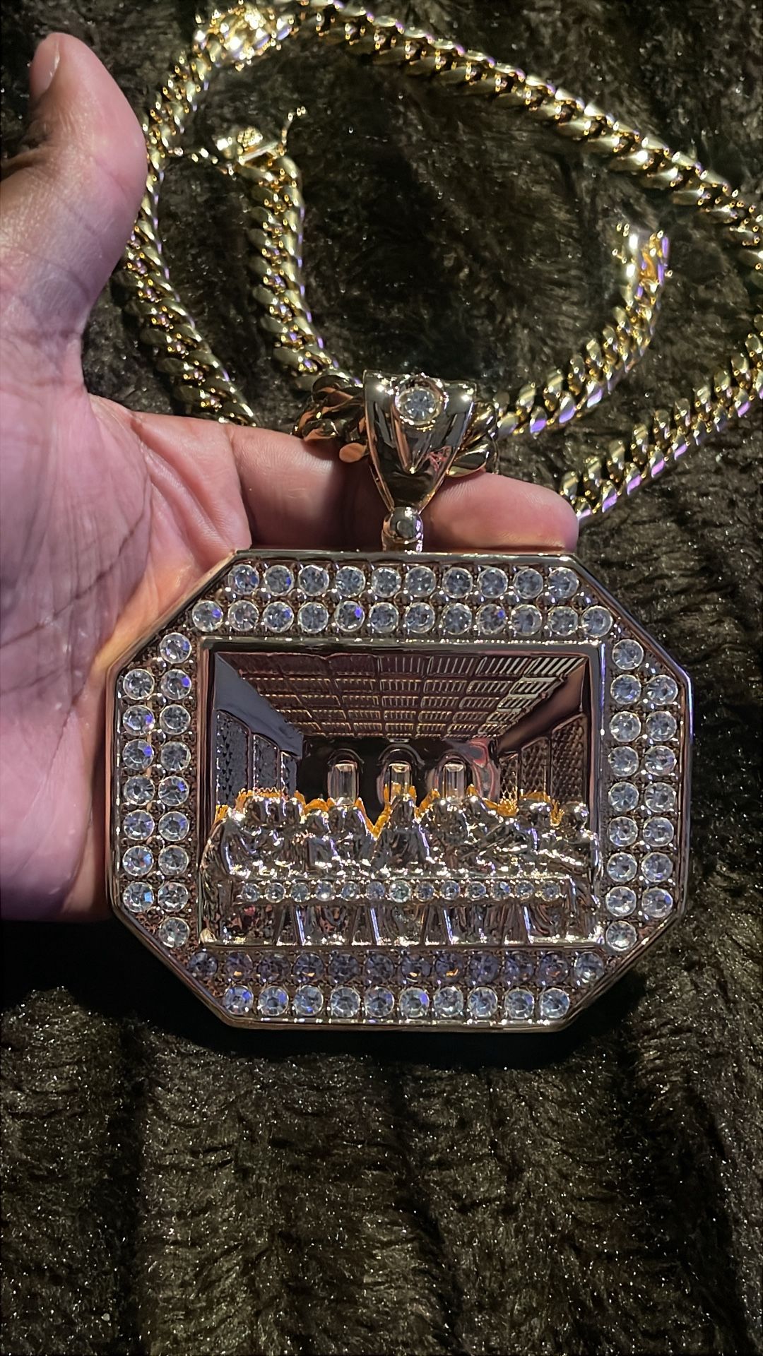 Huge Last Supper Pendant Set