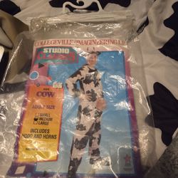 "Studio Classics Holstein Cow costume VTG 1992