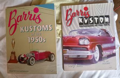 Barris Kustoms --Collectable How To Books--Hot Rods