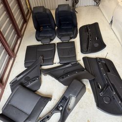 E92 complete black interior