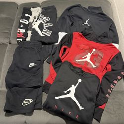 Jordan/Nike Boys medium 10/12 bundle