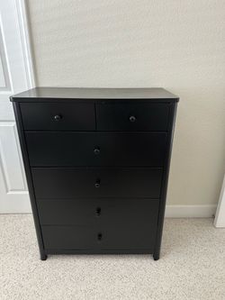 Scandinavian Dresser 4 Large Drawers 2 Small Drawers