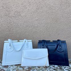 Vintage handbags purses clutch