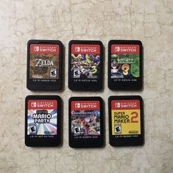 NINTENDO SWITCH GAMES