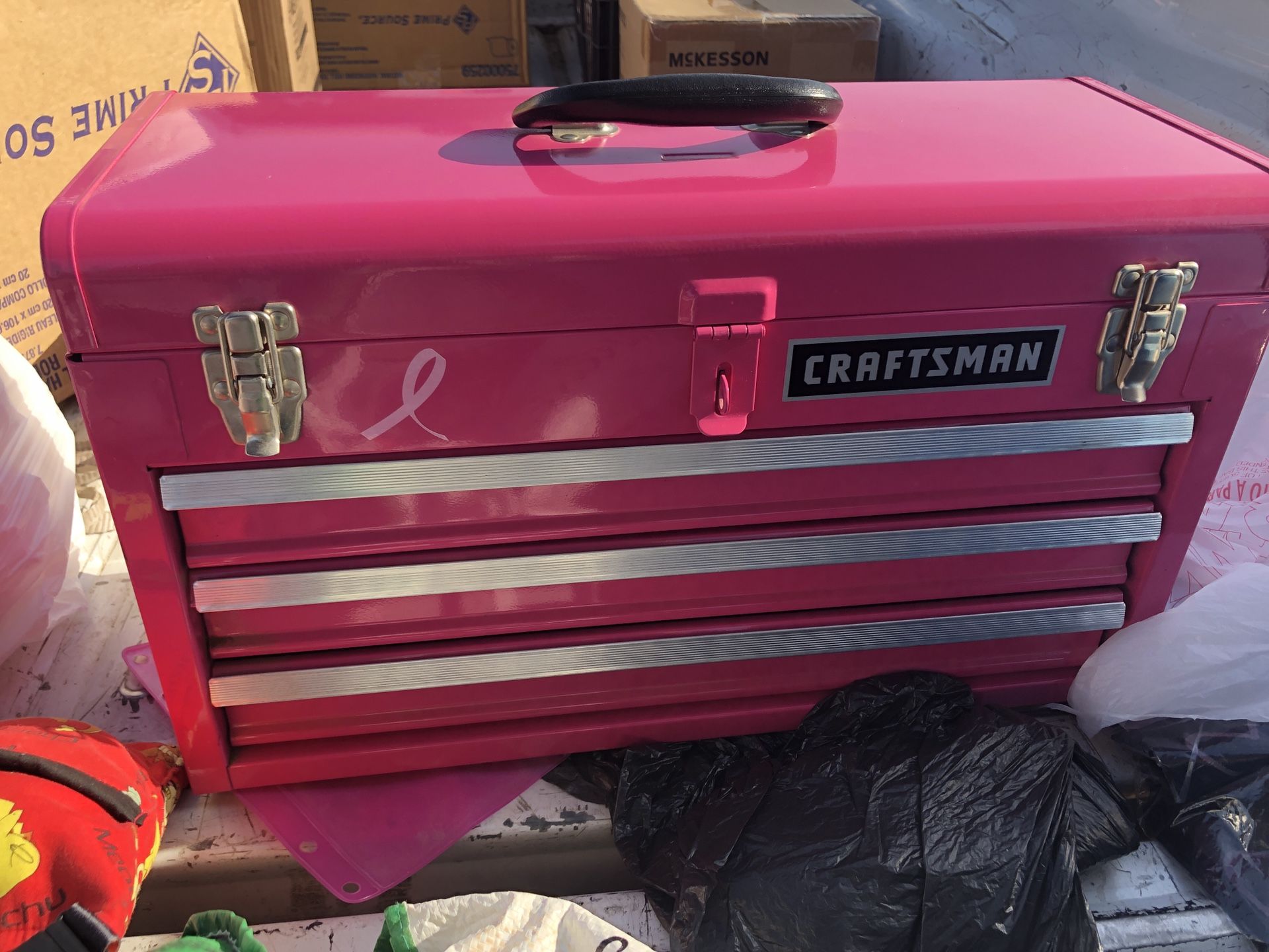 Craftsman Pink Box Tool Chests For house-handy, crafter woman