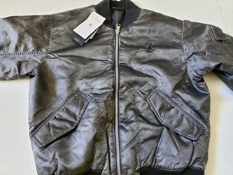 Nike Air Jordan Essentials Renegade Flight Bomber Jacket FN6543-010 Men's Small