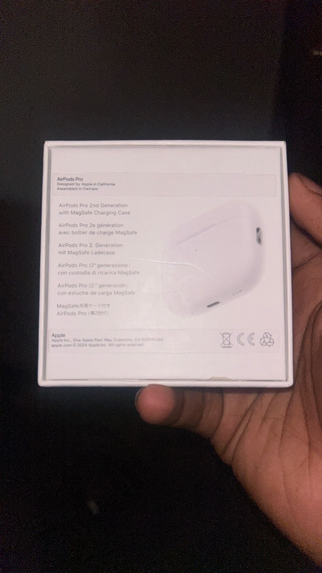 Apple AirPods Pro (2nd Gen) β Open Box, Never Used