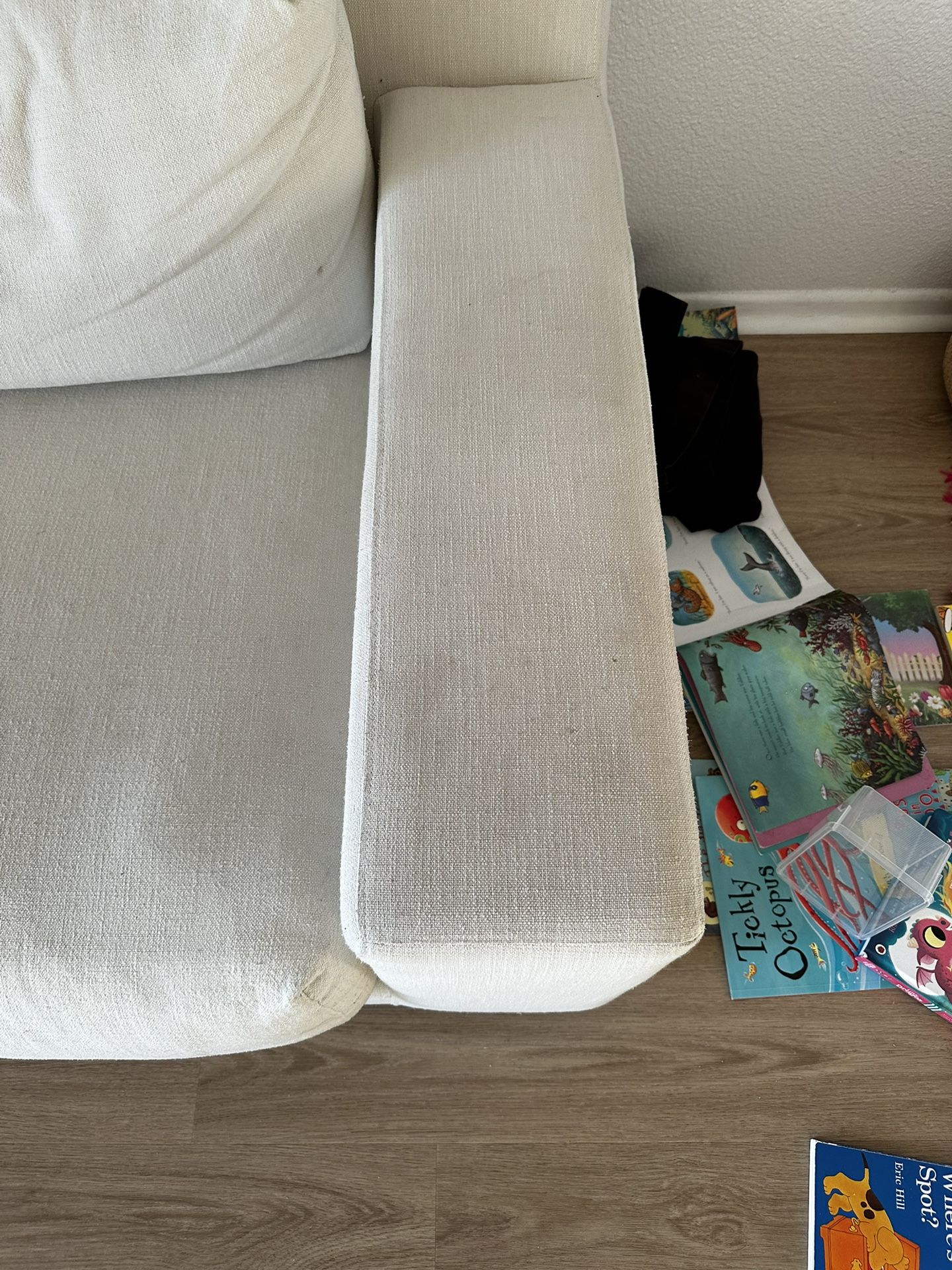 West Elm Section Sofa Dalton 121" Left 2Piece Chaise Sectional, Yarn