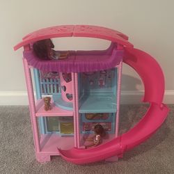 Barbie Chelsea Playhouse Dollhouse 3 Level Transforming Spaces