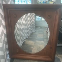 Hard Wood Mirror