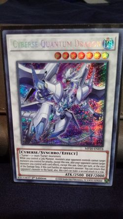 Cyberse Quantum Dragon yugioh card yu-gi-oh