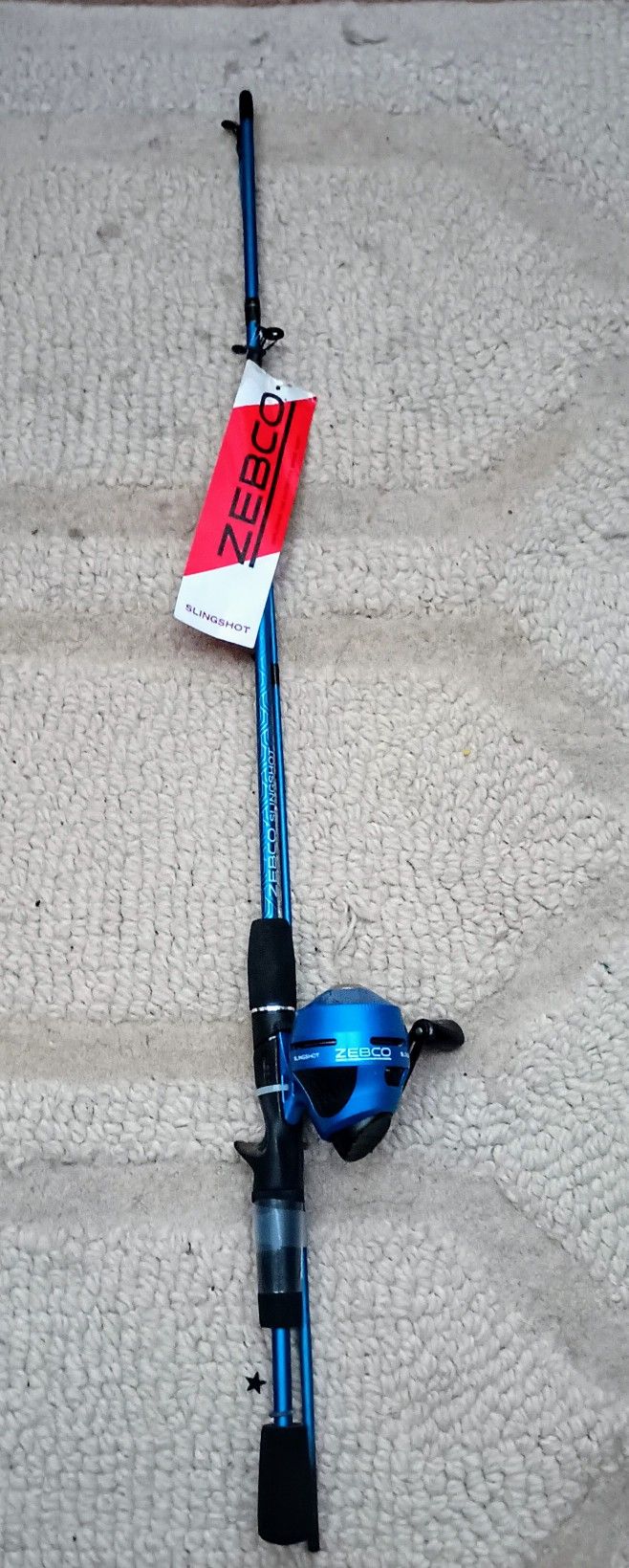 Zebco 202 Slingshot Spin cast Rod And Reel Combo BRAND NEW