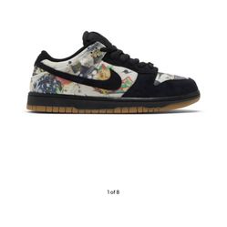 Supreme X Nike Dunk SB “Rammellzee”